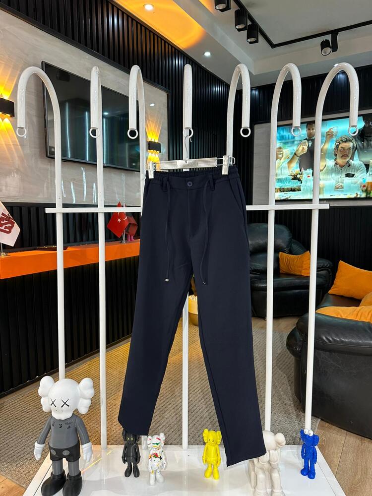 Prada İp Detaylı Siyah İthal Jogger