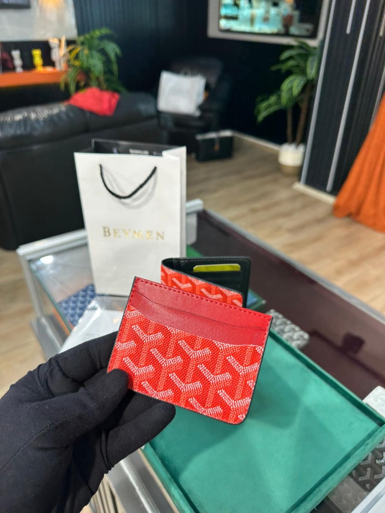 Goyard 2'Li Cüzdan Seti