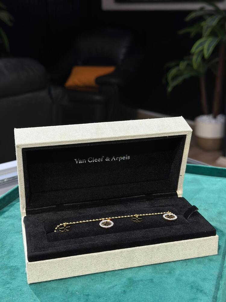 Van Cleef Çelik Bileklik