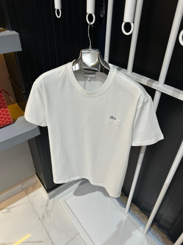 Lacoste Beyaz Tişört