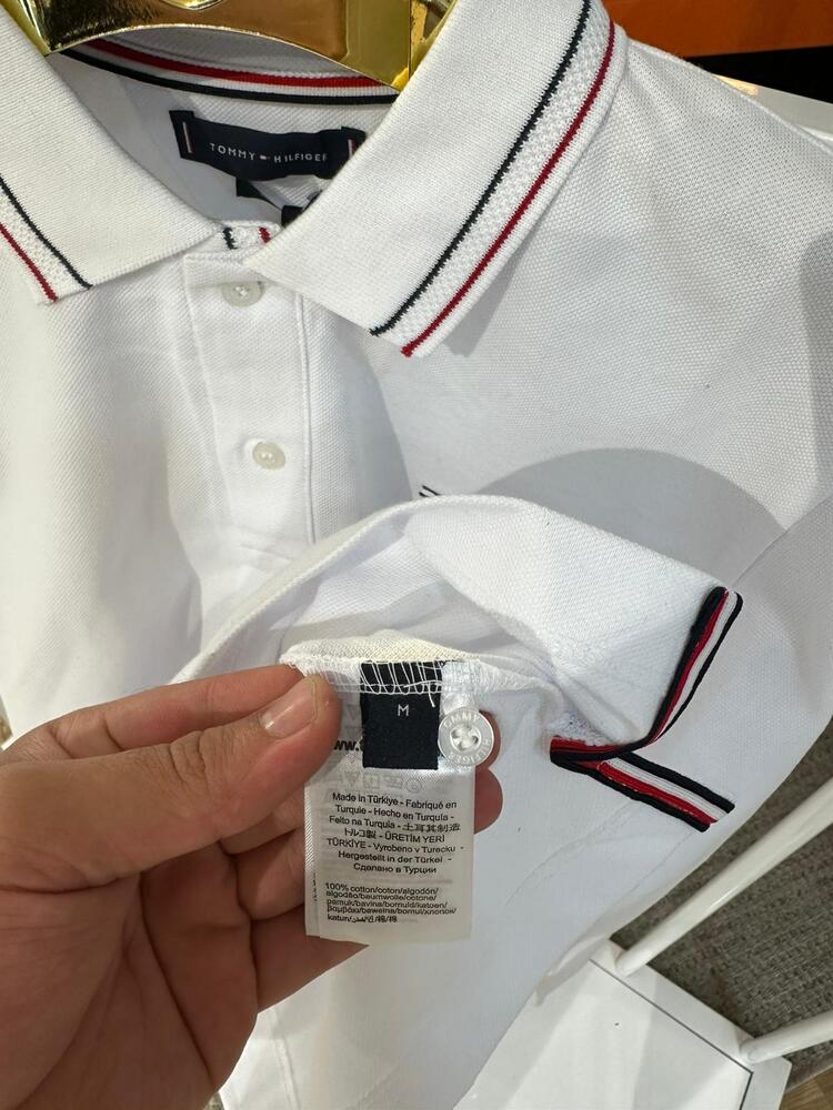 Tommy Hilfiger Fit Polo Yaka Uzun Kollu Sweatshirt