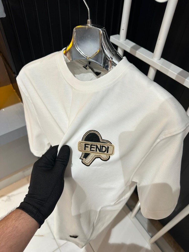 Fendi Beyaz Tişört