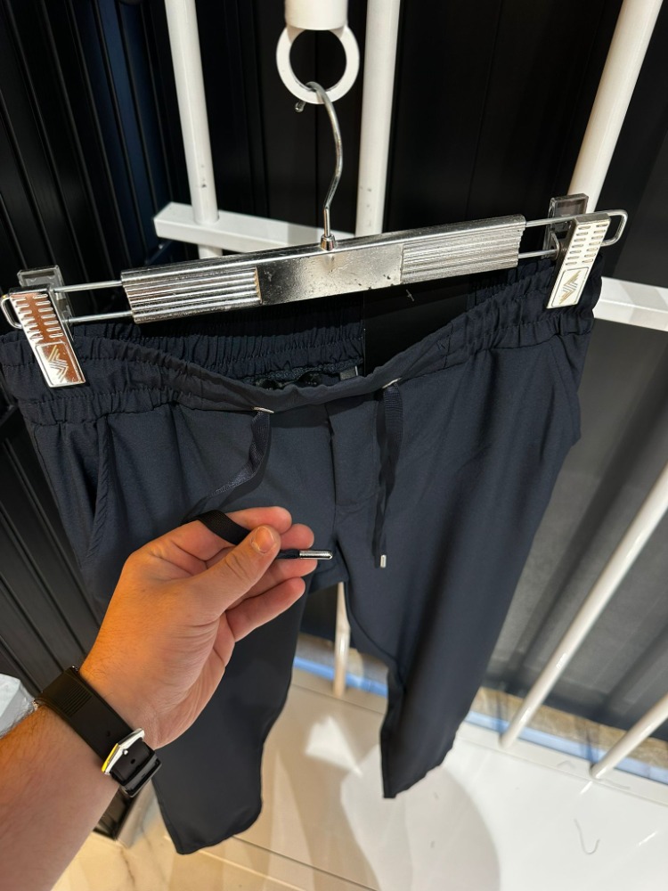 Armani Exchange Lacivert Eşofman Altı