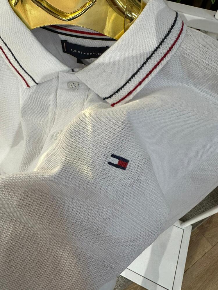 Tommy Hilfiger Fit Polo Yaka Uzun Kollu Sweatshirt