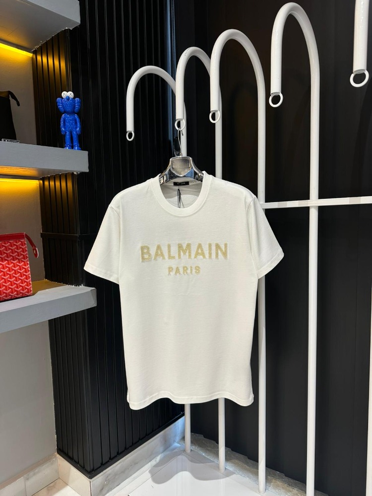 BALMAİN Beyaz Tişört