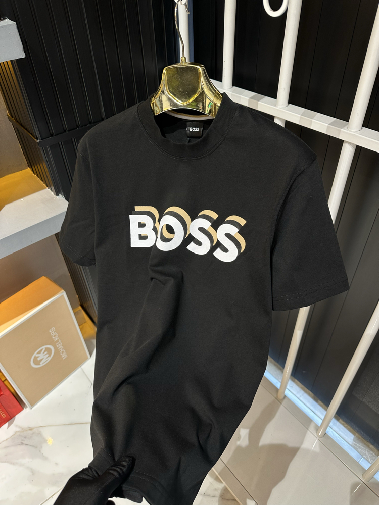 Boss Siyah Tişört