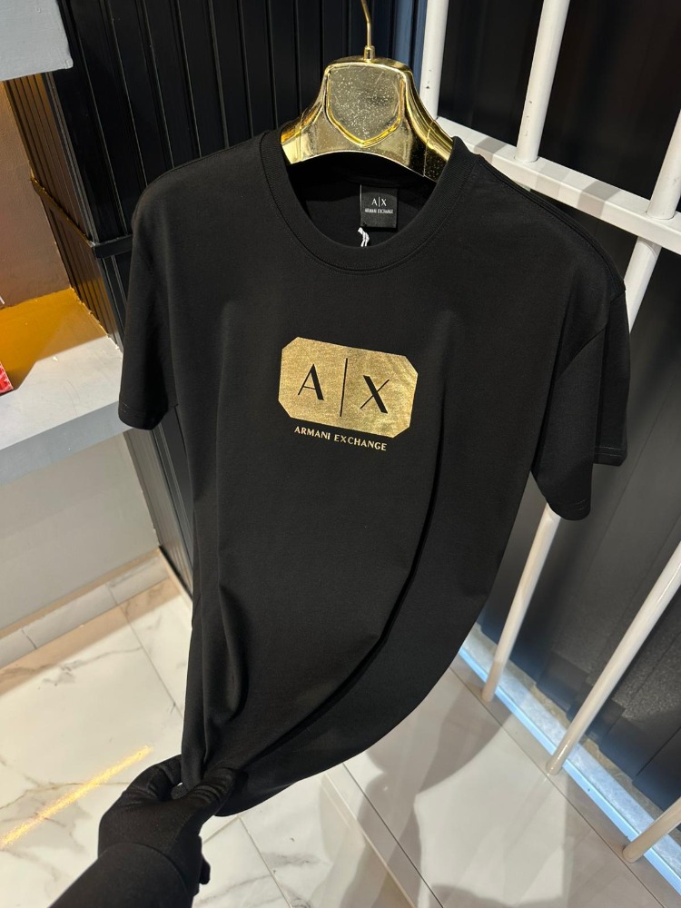 Armani Exchange Siyah Tişört