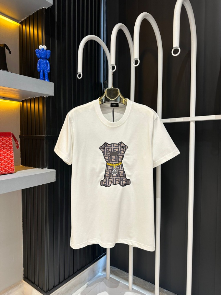 Fendi Beyaz Tişört