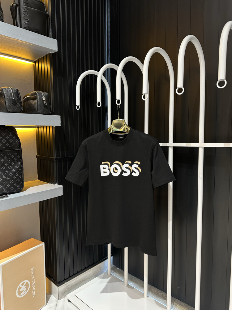 Boss Siyah Tişört