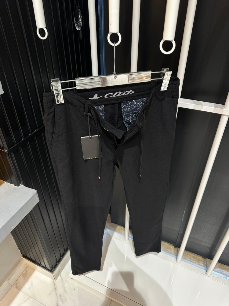 Beymen Siyah Keten Jogger