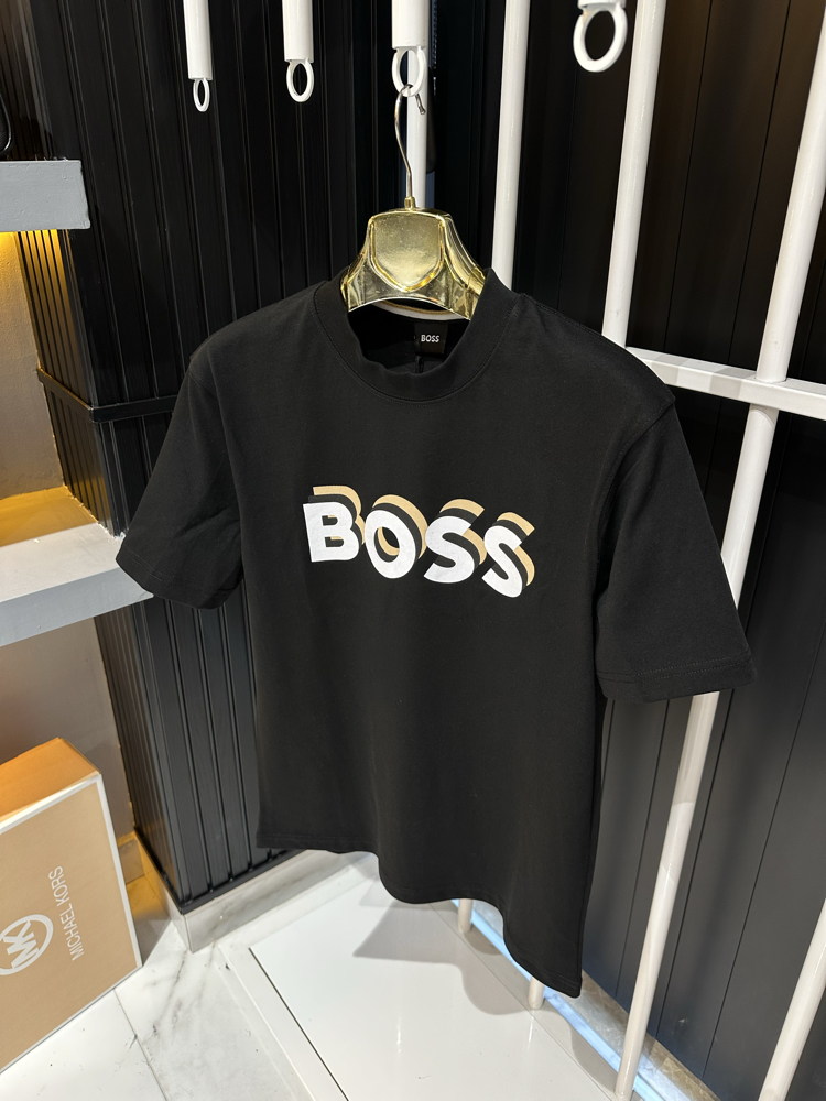Boss Siyah Tişört