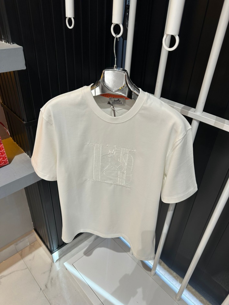 HERMES Beyaz Tişört