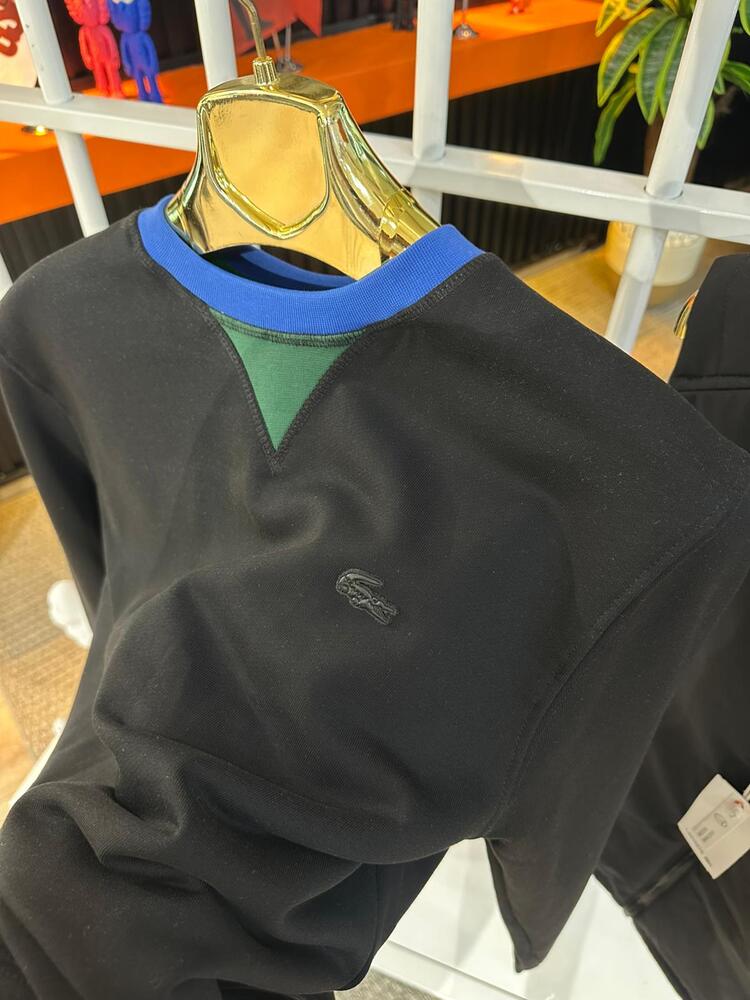 Lacoste Erkek  Siyah Sweatshırt