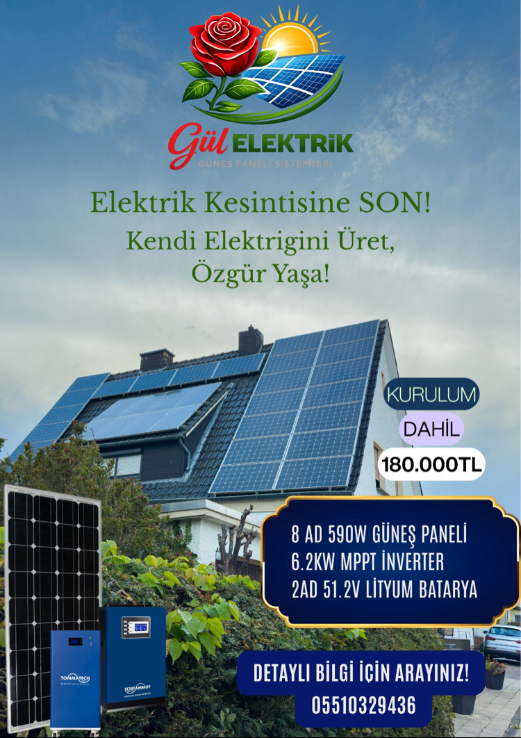 GÜNEŞ ENERJİSİ SET 3