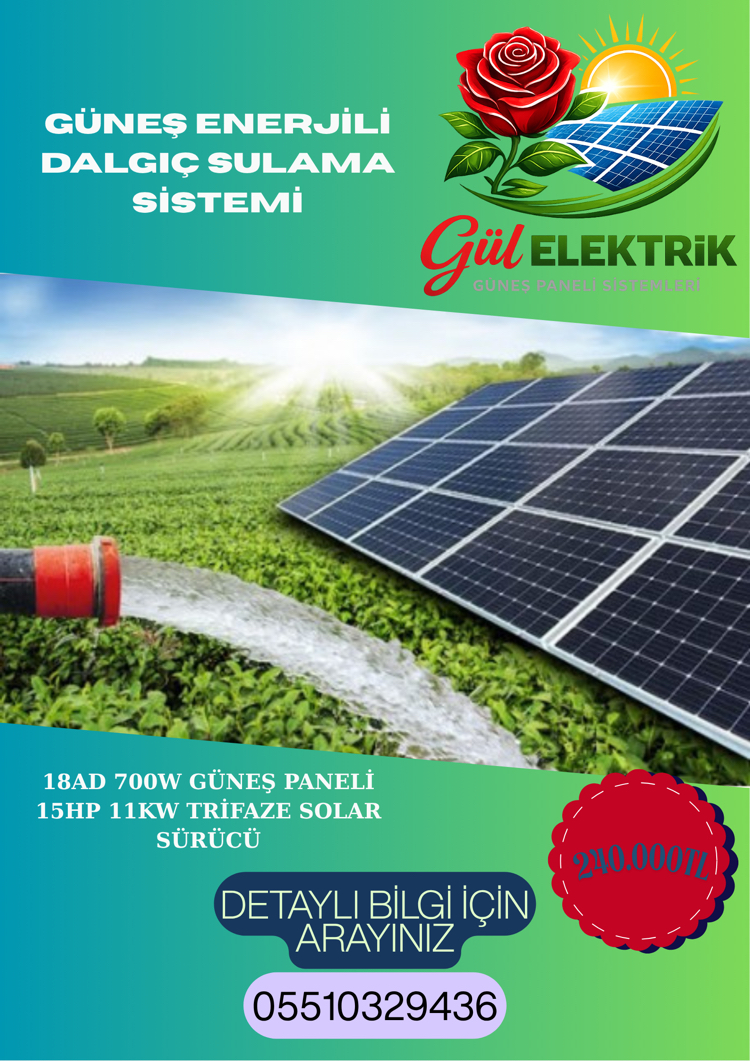 TARIMSAL SULAMA 11KW SET