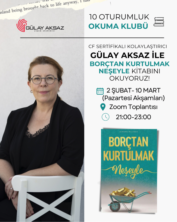 10 Oturumluk Okuma Klübü (Borçtan Kurtulmak Neşeyle)