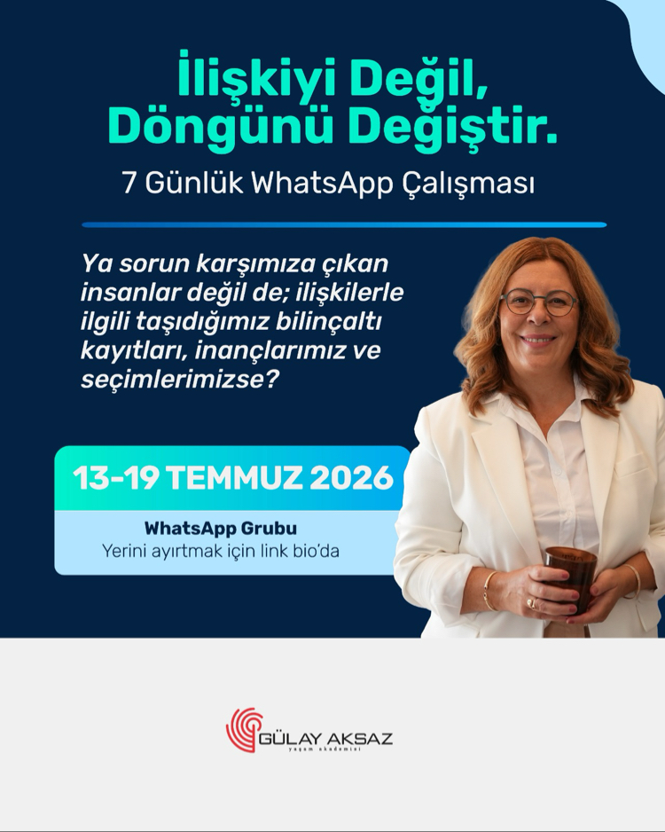 İlişkiler (7 Günlük Wp Çalışması)