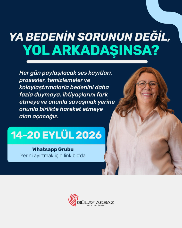 Bedenin Yol Arkadaşın (7 gün-Wp)
