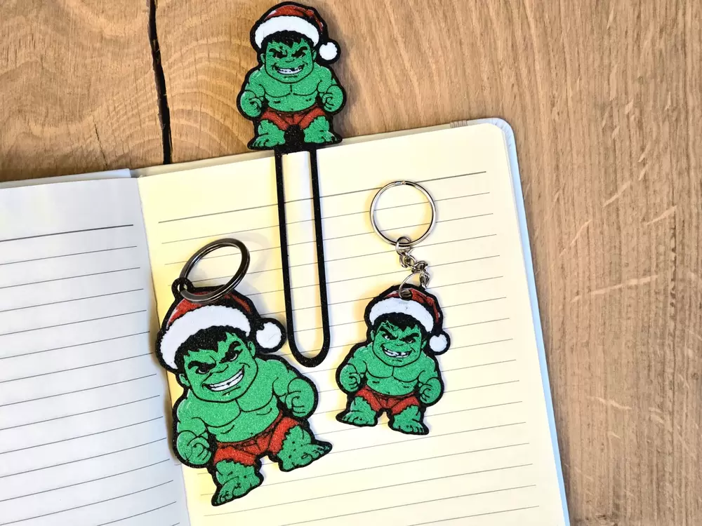 Noel Hulk - süs ve anahtarlık