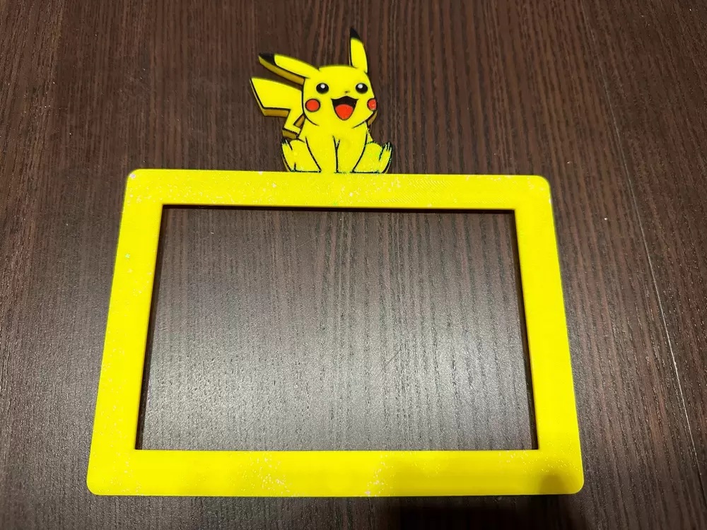 Pokemon fotoğraf çerçevesi Pikachu