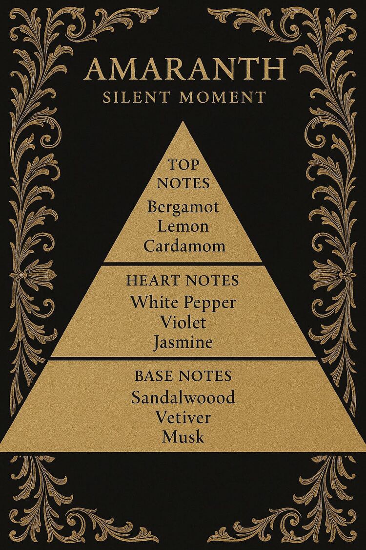 Amaranth Silent Moment Fougere-Chypre Erkek Parfüm 100 ml Cam Şişe