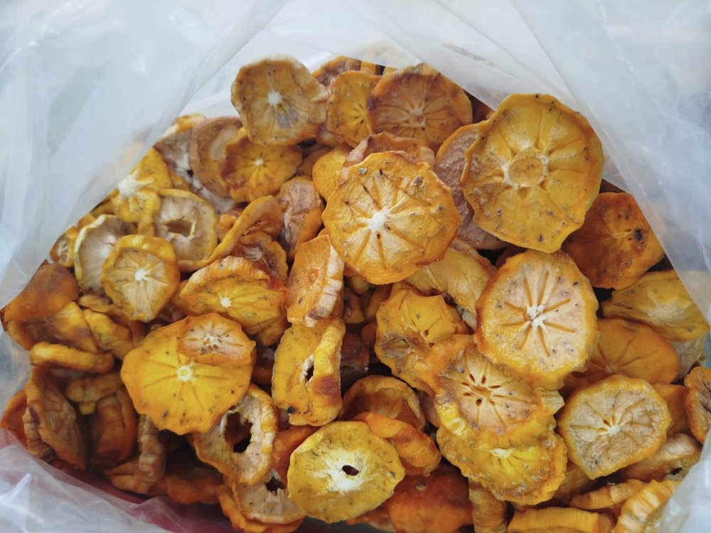 Dilimli cennet hurması kurusu cipsi 500 gr