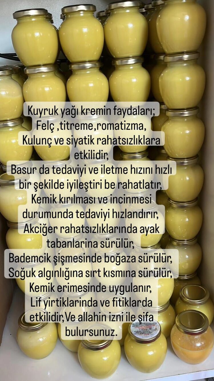 Kuyruk yağı kremi 210 ml