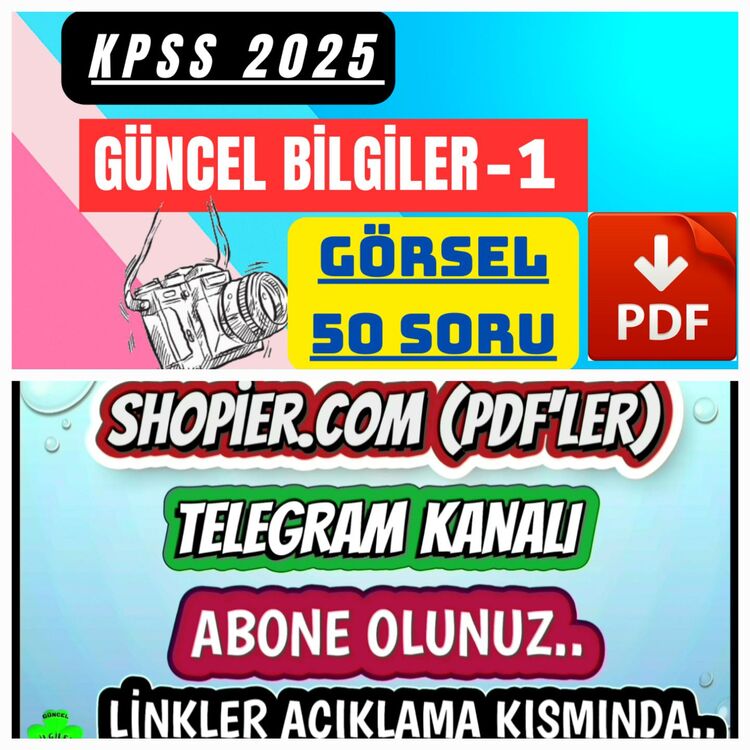GÜNCEL BİLGİLER PDF 2025