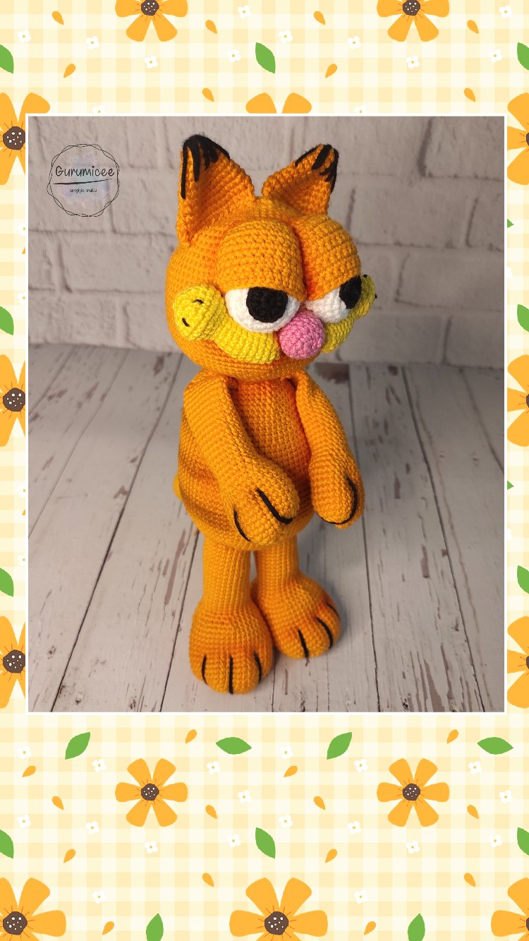 Amigurumi Garfield 