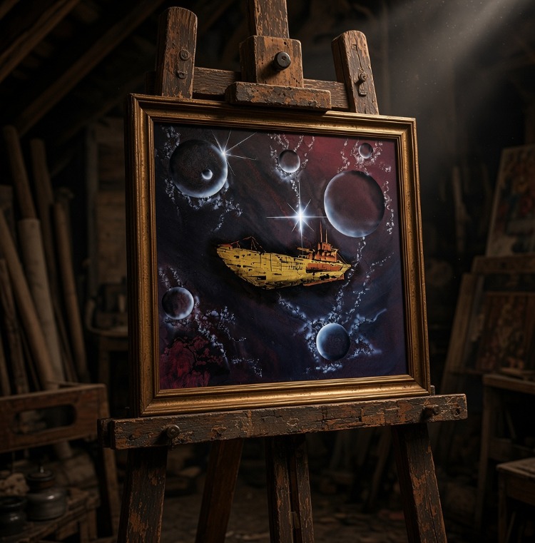 golden submarine