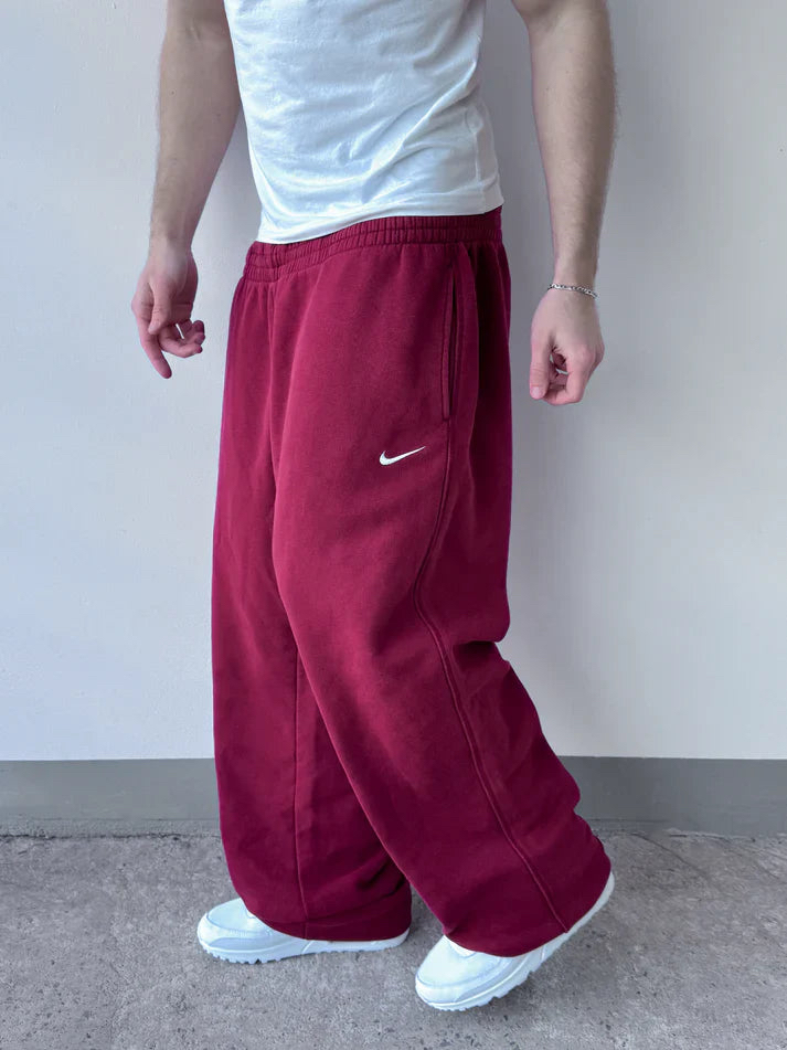 Nike Bordo Baggy Jogger Eşofman Altı