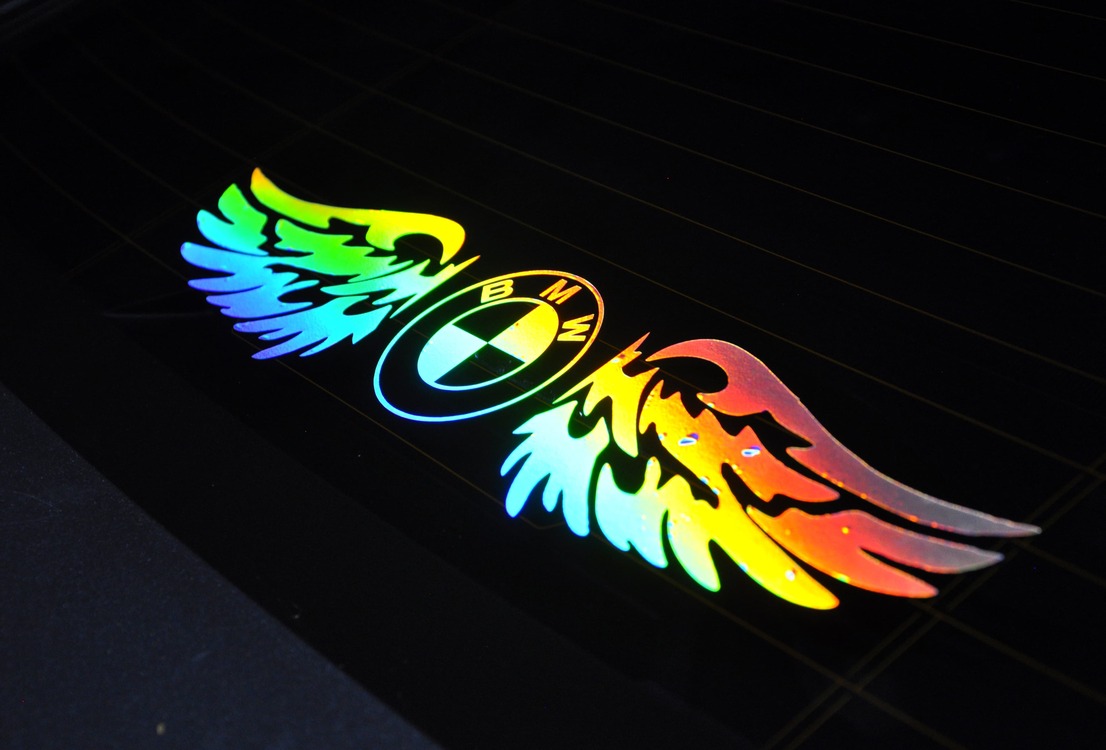 BMW HOLOGRAM KANAT LOGO