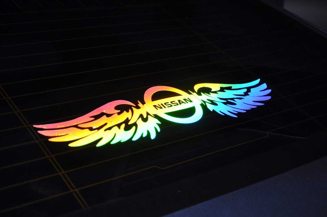 NİSSAN  HOLOGRAM KANAT LOGO 