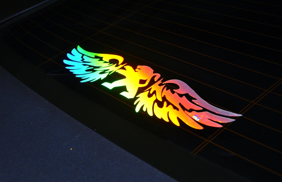 PEUGEOT HOLOGRAM KANAT LOGO