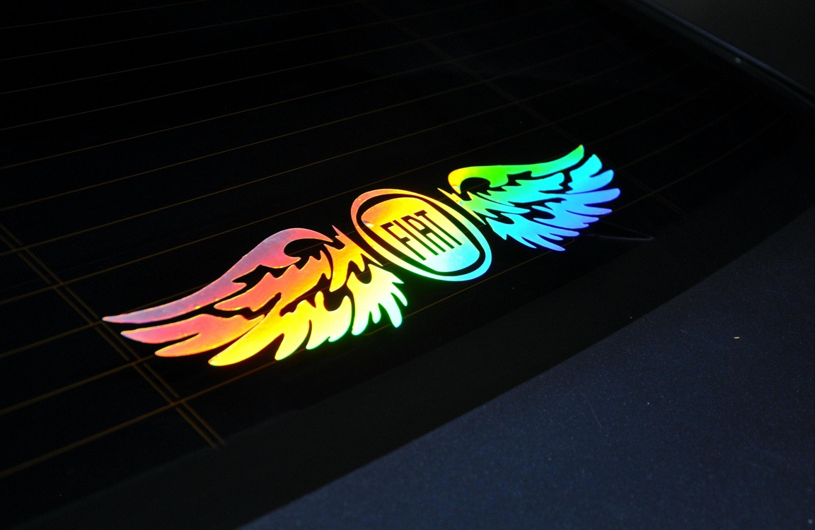 FİAT HOLOGRAM KANAT LOGO