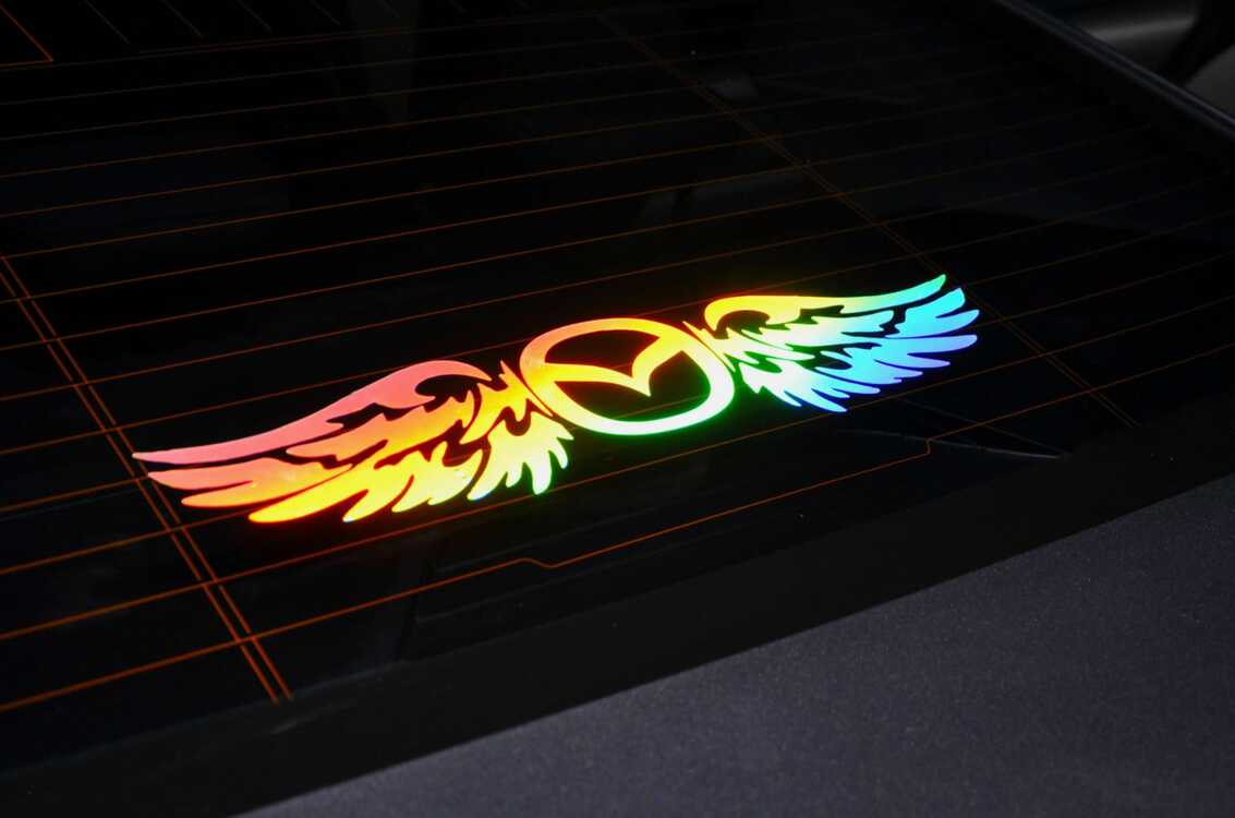 MAZDA HOLOGRAM KANAT LOGO