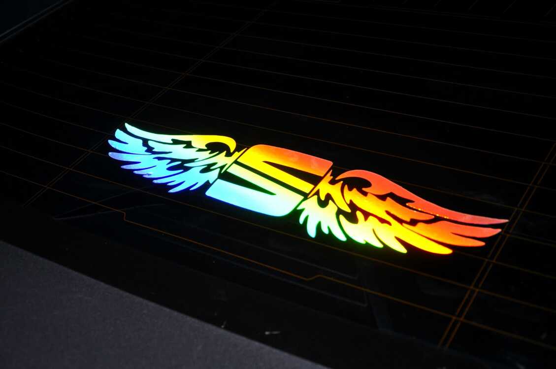 SEAT HOLOGRAM KANAT LOGO