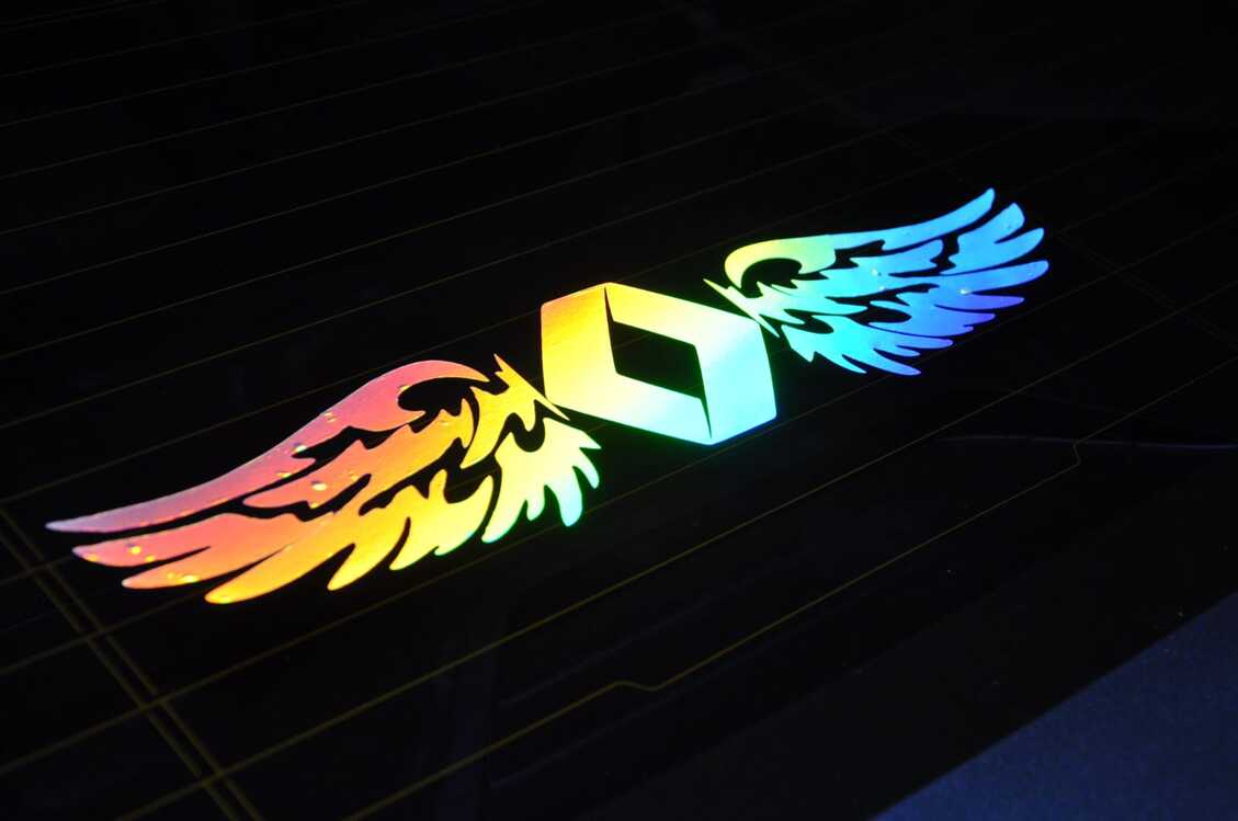RENAULT HOLOGRAM KANAT LOGO