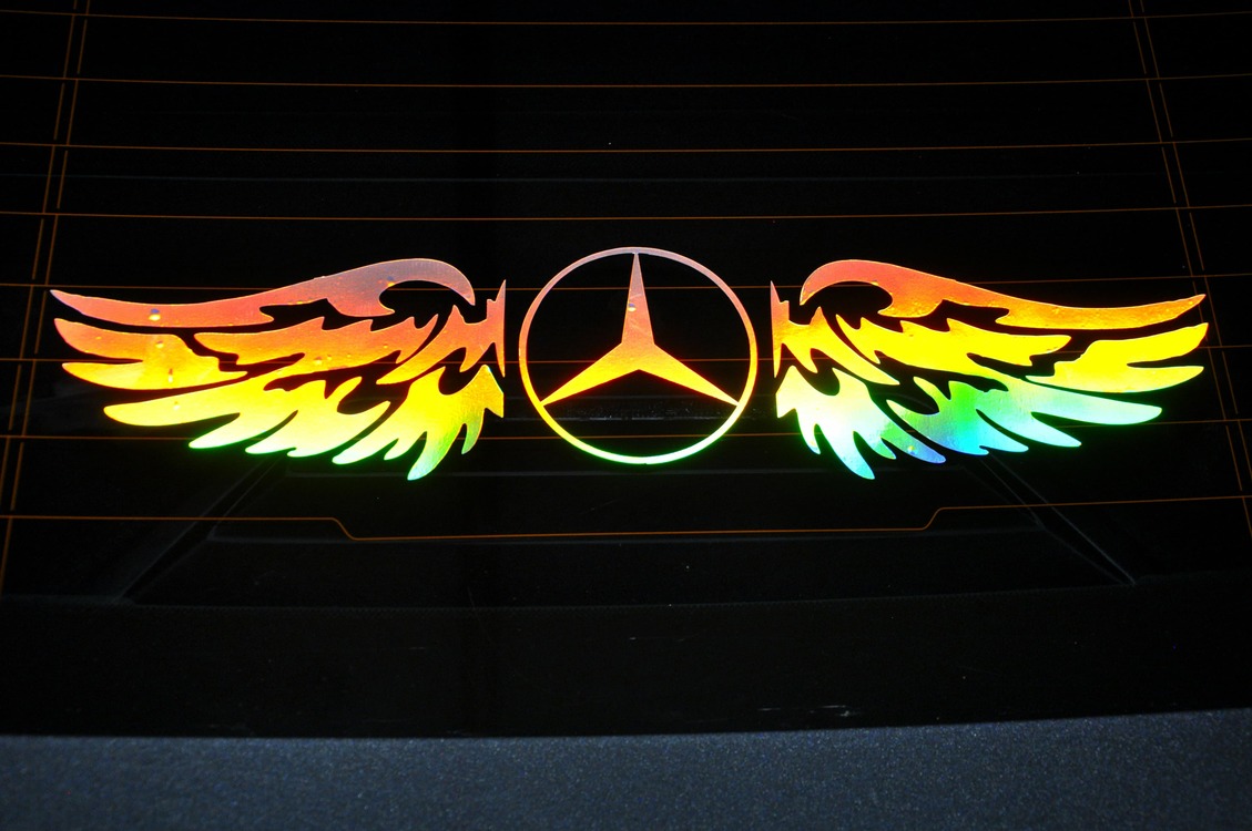 MERCEDES-BENZ HOLOGRAM KANAT LOGO