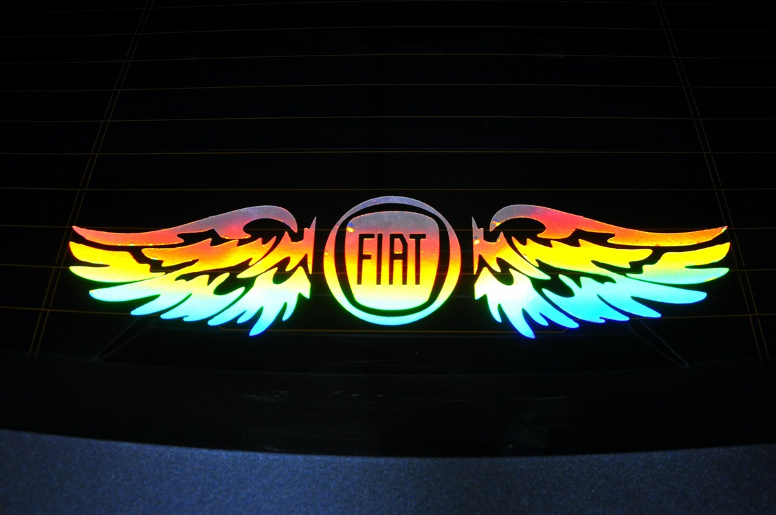 FİAT HOLOGRAM KANAT LOGO