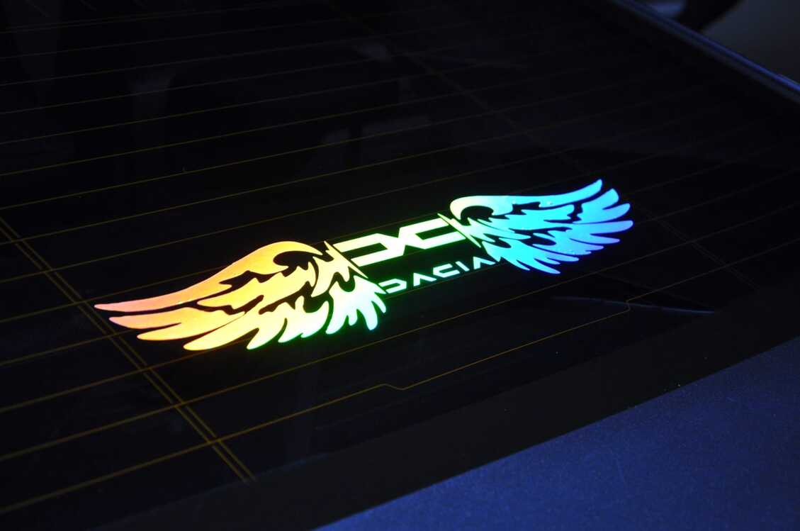 DACİA HOLOGRAM KANAT LOGO