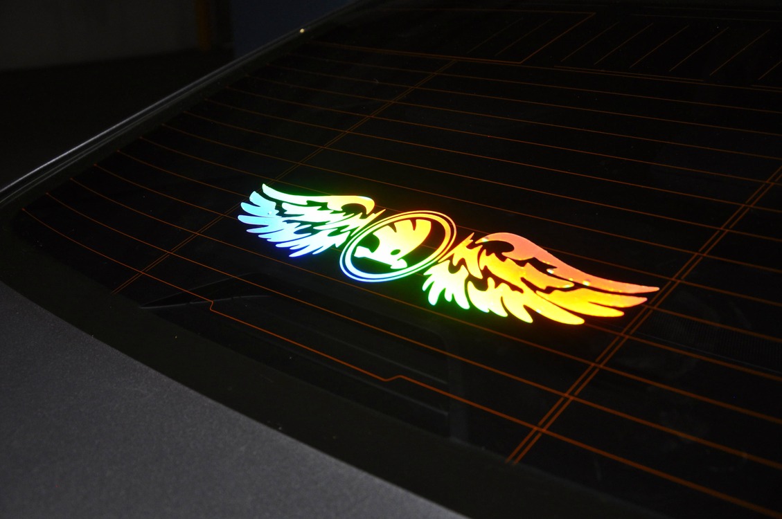 SKODA HOLOGRAM KANAT LOGO