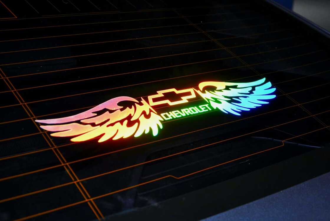 CHERVOLET HOLOGRAM KANAT LOGO