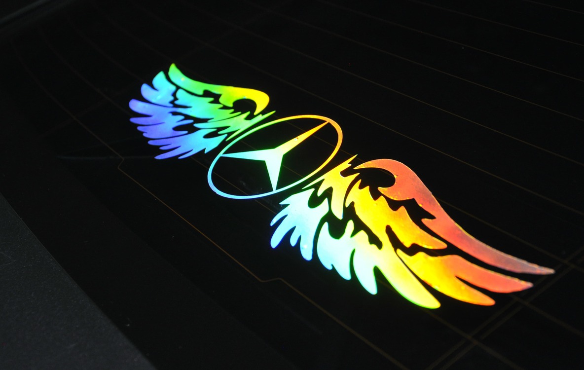 MERCEDES-BENZ HOLOGRAM KANAT LOGO