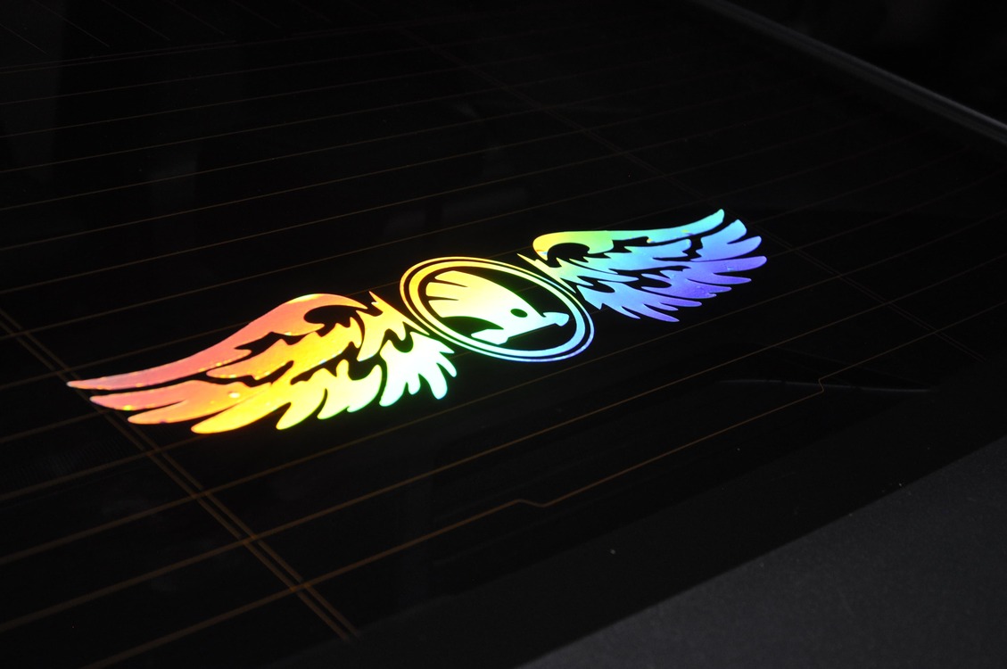 SKODA HOLOGRAM KANAT LOGO