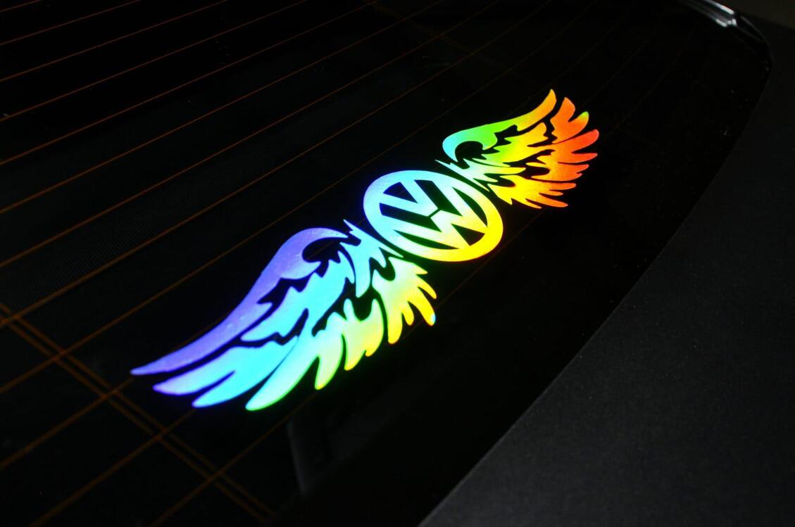 VOLKSWAGEN HOLOGRAM KANAT LOGO