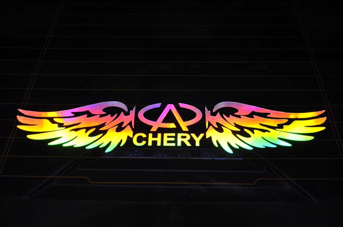 CHERY HOLOGRAM KANAT LOGO