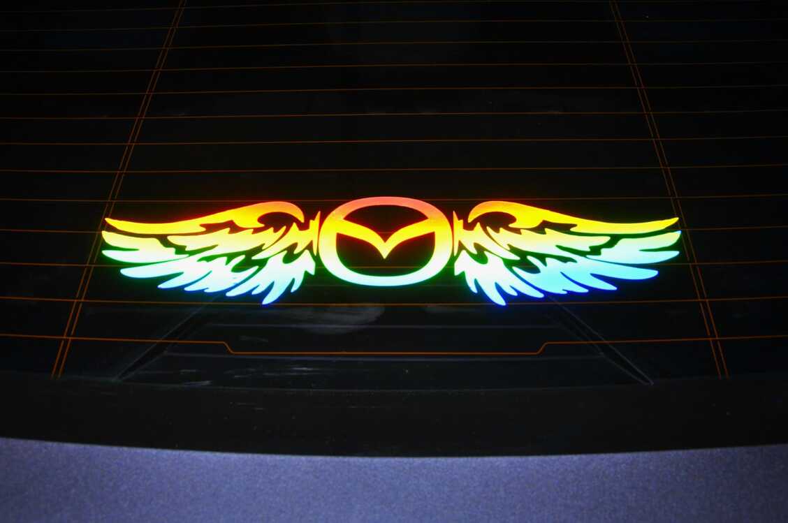 MAZDA HOLOGRAM KANAT LOGO