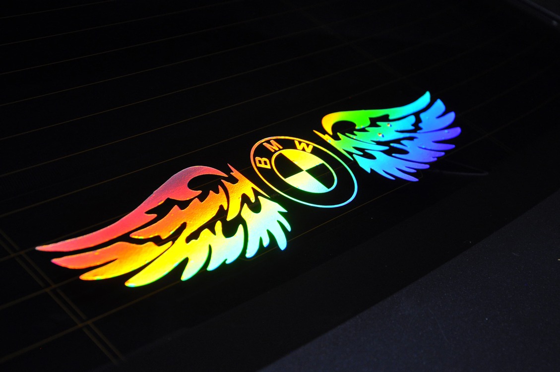 BMW HOLOGRAM KANAT LOGO
