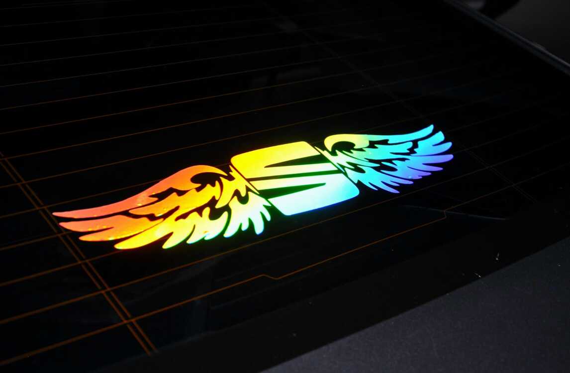 SEAT HOLOGRAM KANAT LOGO